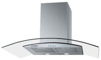 Вытяжка Maunfeld Ancona PlusA 90 нержавеющая сталь\прозрачное стекло