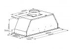 Кухонная вытяжка Maunfeld Crosby Light 70 (нержавеющая сталь)