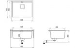 Кухонная мойка AquaSanita Delicia SQD100 110 beige