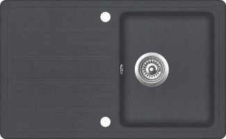 Кухонная мойка AquaSanita Notus SQ101AW (графит 222)