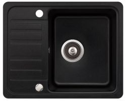 Кухонная мойка AquaSanita Notus SQ102  601 black metallic