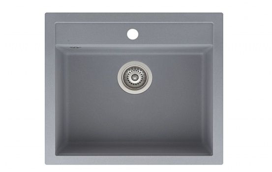 Кухонная мойка AquaSanita Quadro SQQ100  202 alumetallic, фото 1