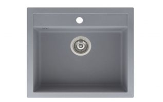 Кухонная мойка AquaSanita Quadro SQQ100  202 alumetallic