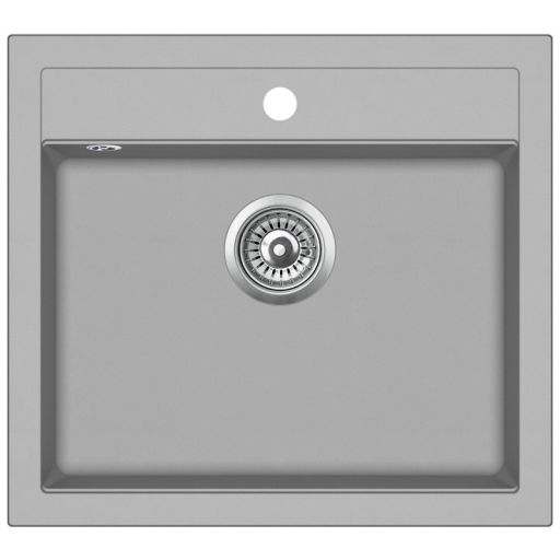 Кухонная мойка AquaSanita Quadro SQQ100W argent, фото 1