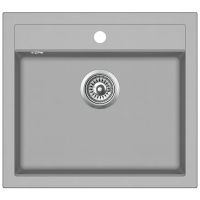 Кухонная мойка AquaSanita Quadro SQQ100W argent