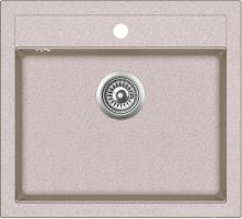 Кухонная мойка AquaSanita Quadro SQQ100W beige 110