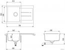 Кухонная мойка AquaSanita Tesa SQT101AW (silica 111)