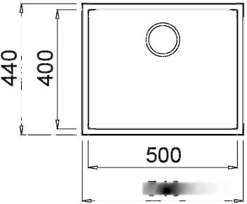 Кухонная мойка Elleci Quadra 105 Undermount Aluminium M79, фото 2