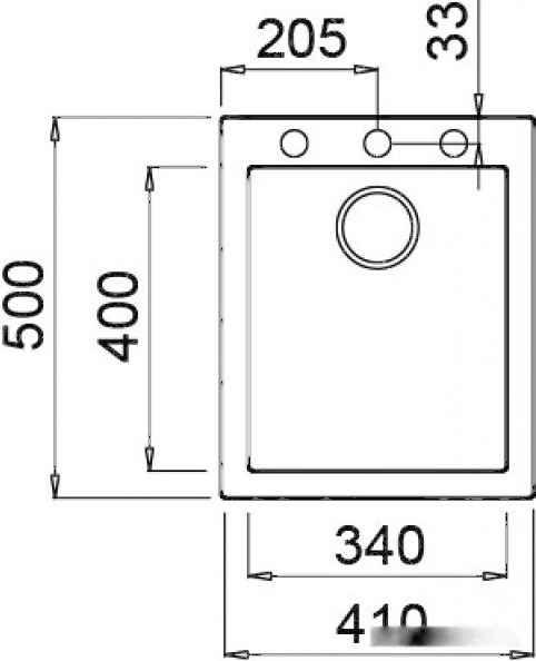 Кухонная мойка Elleci Quadra 100 Aluminium 79, фото 2