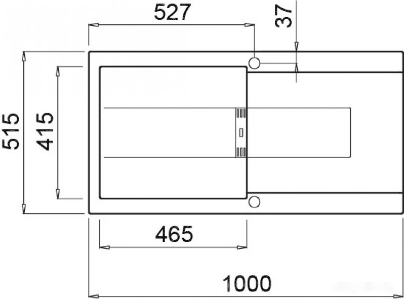 Кухонная мойка Elleci Smart 480 White K96, фото 2