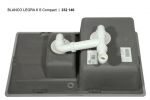 Кухонная мойка Blanco Legra 6 S Compact (черный)
