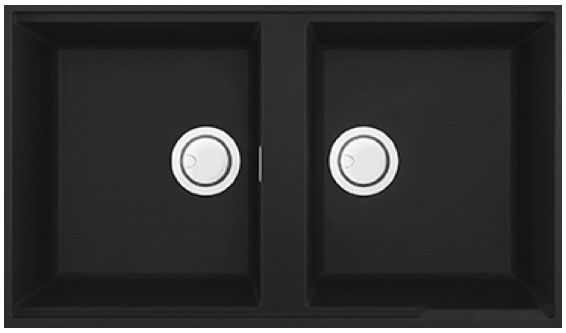 Кухонная мойка Elleci Best 450 Nero G40, фото 1