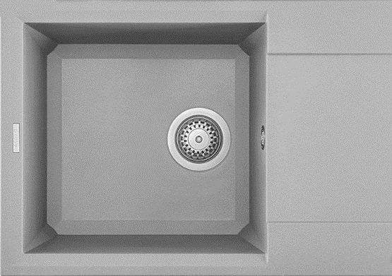 Врезная кухонная мойка Elleci Easy 290 (Aluminium 79), фото 1
