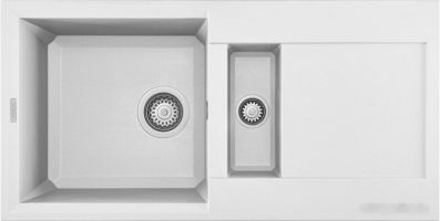 Кухонная мойка Elleci Easy 425 Bianco Titano 68