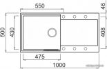 Кухонная мойка Elleci Easy 480 Bianco Antico 62