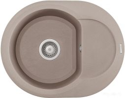 Кухонная мойка Elleci Easy Round 600 Tortora 43