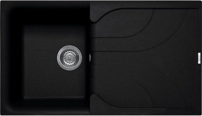 Кухонная мойка Elleci Ego 400 Black K86, фото 1