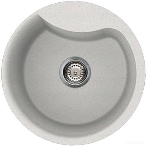 Кухонная мойка Elleci Ego Round Bianco 52, фото 1