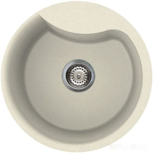 Кухонная мойка Elleci Ego Round Bianco Antico 62, фото 1
