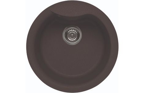 Кухонная мойка Elleci Ego Round Full Black 40, фото 1