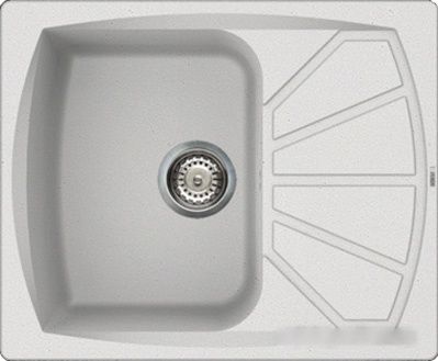 Кухонная мойка Elleci Living 125 Bianco 52, фото 1