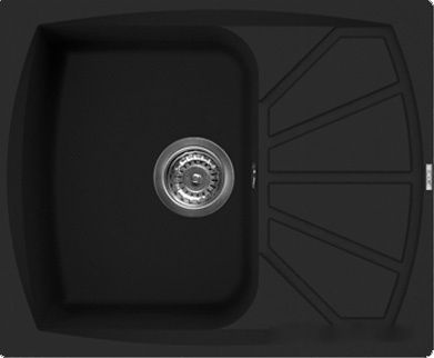 Кухонная мойка Elleci Living 125 Full Black 40, фото 1