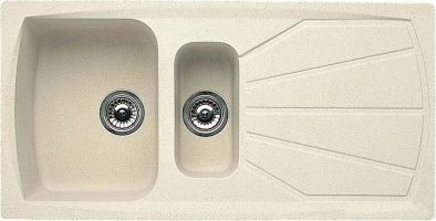 Кухонная мойка Elleci Living 475 (Bianco Antico)
