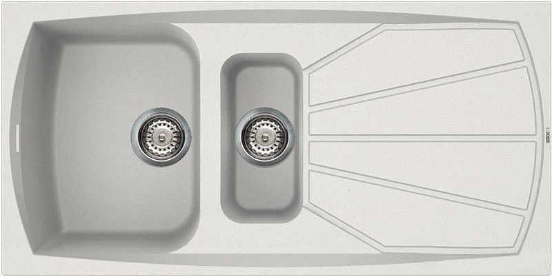 Кухонная мойка Elleci Living 475 (Bianco Titano)