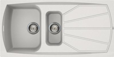 Кухонная мойка Elleci Living 475 (Bianco Titano)