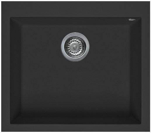 Кухонная мойка Elleci Quadra 105 (K86 Black/Kuro), фото 1