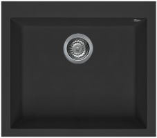 Кухонная мойка Elleci Quadra 105 (K86 Black/Kuro)