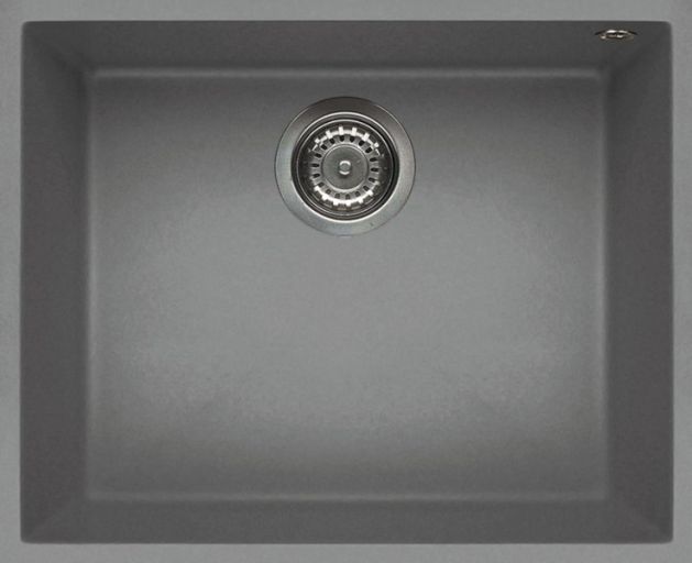 Кухонная мойка Elleci Quadra 105 Undermount K97 Light Grey, фото 1