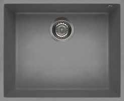Кухонная мойка Elleci Quadra 105 Undermount K97 Light Grey