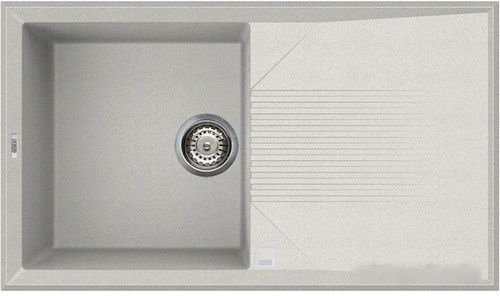 Кухонная мойка Elleci Tekno 400 Bianco 52, фото 1
