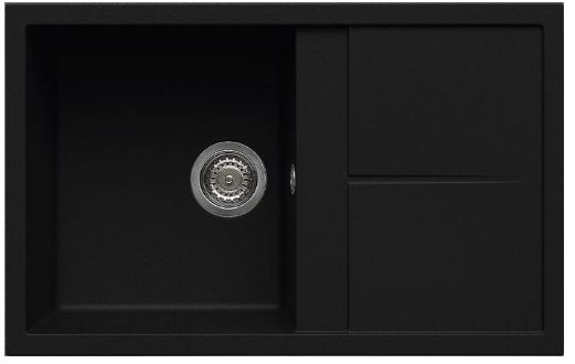 Кухонная мойка Elleci Unico 300 Black K86, фото 1