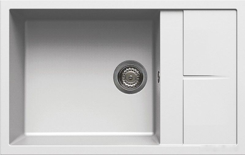 Кухонная мойка Elleci Unico 310 Bianco Titano 68, фото 1