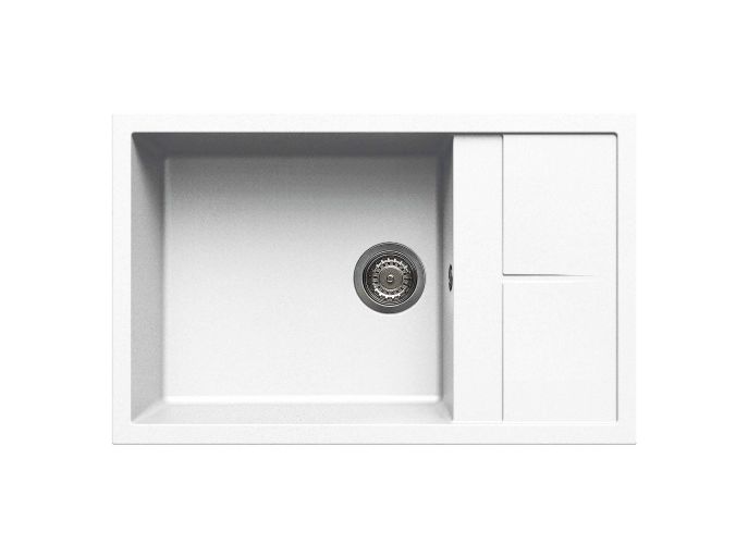 Кухонная мойка Elleci Unico 310 G52 Bianco, фото 1