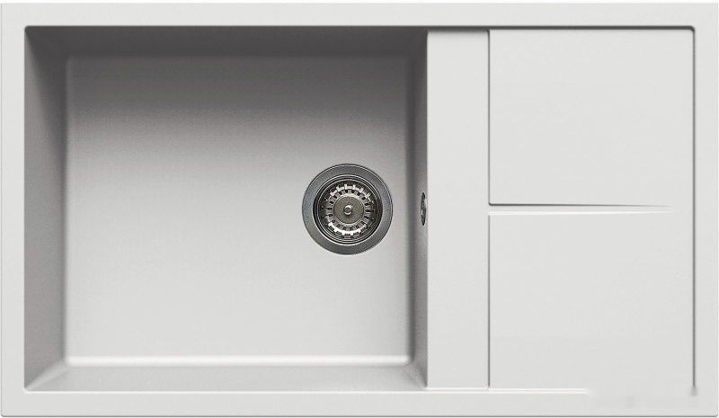 Кухонная мойка Elleci Unico 410 Bianco G68, фото 1