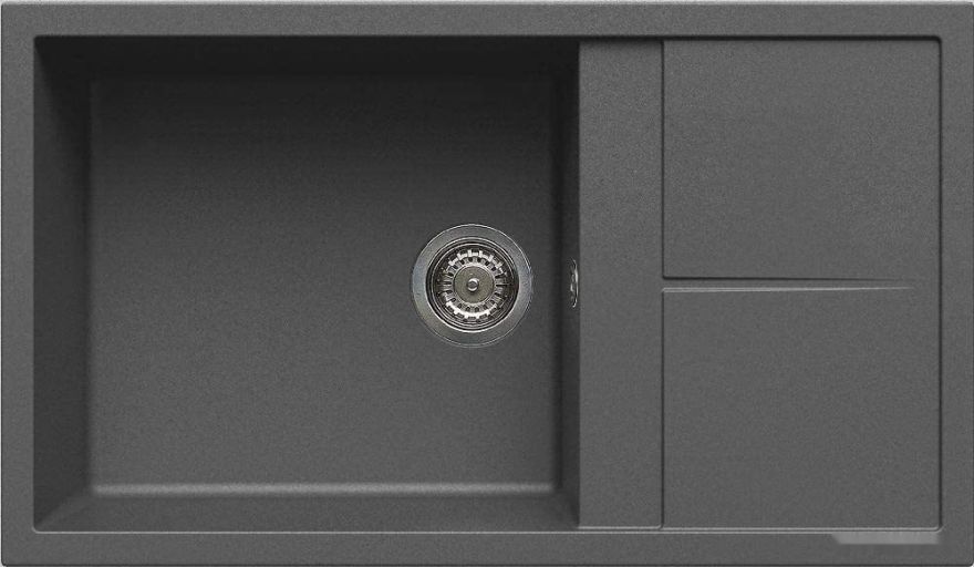 Кухонная мойка Elleci Unico 410 Dark Grey K99, фото 1