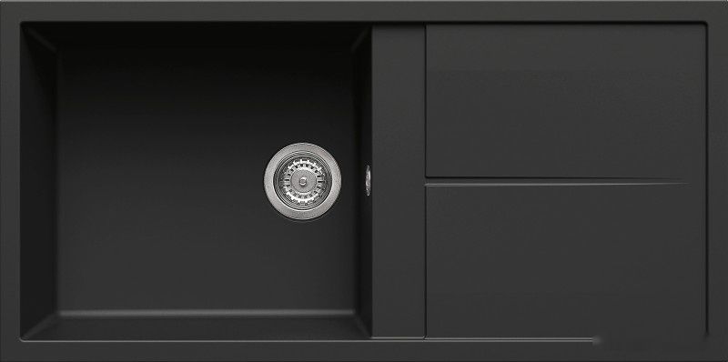 Кухонная мойка Elleci Unico 480 Nero G40, фото 1