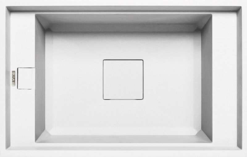 Кухонная мойка Elleci Value 130 Undermount K96 White, фото 1