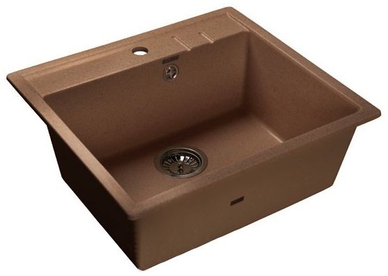 Кухонная мойка GranFest Quadro GF-Q560 (Terracotta), фото 1
