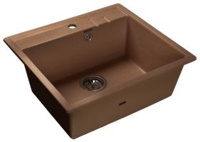 Кухонная мойка GranFest Quadro GF-Q560 (Terracotta)