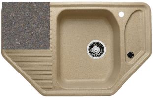 Кухонная мойка Granicom G-002 грей