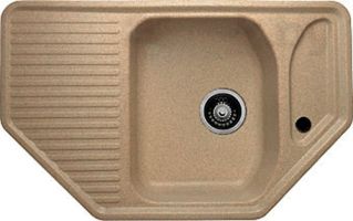 Кухонная мойка Granicom G-002 крем