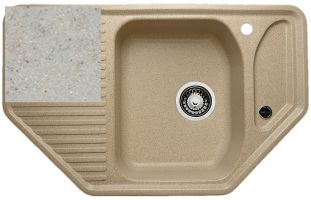 Кухонная мойка Granicom G-002 серебристый
