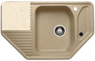 Кухонная мойка Granicom G-002 шампань