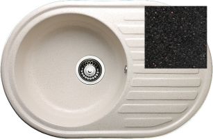 Кухонная мойка Granicom G-006 антрацит