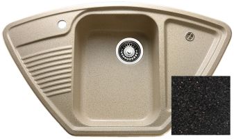Кухонная мойка Granicom G-008 антрацит