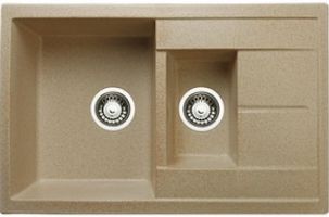 Кухонная мойка Granicom G-012 (Кремовый)